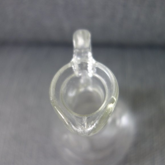 Vintage Glass Salad Dressing Shaker with Glass Lid - Picture 5 of 14